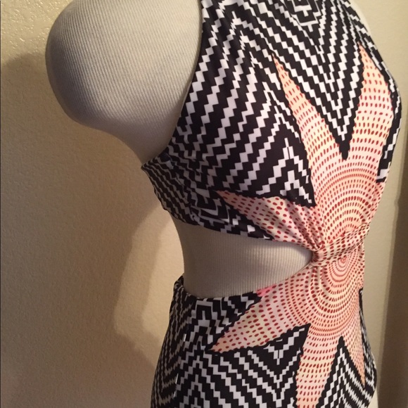 Sunburst CutOut Bathing Suit - Picture 6 of 10